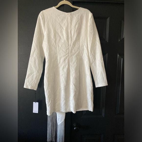 One33 Social
Long Sleeve Jacquard Dress with Fringe - Picture 7 of 10